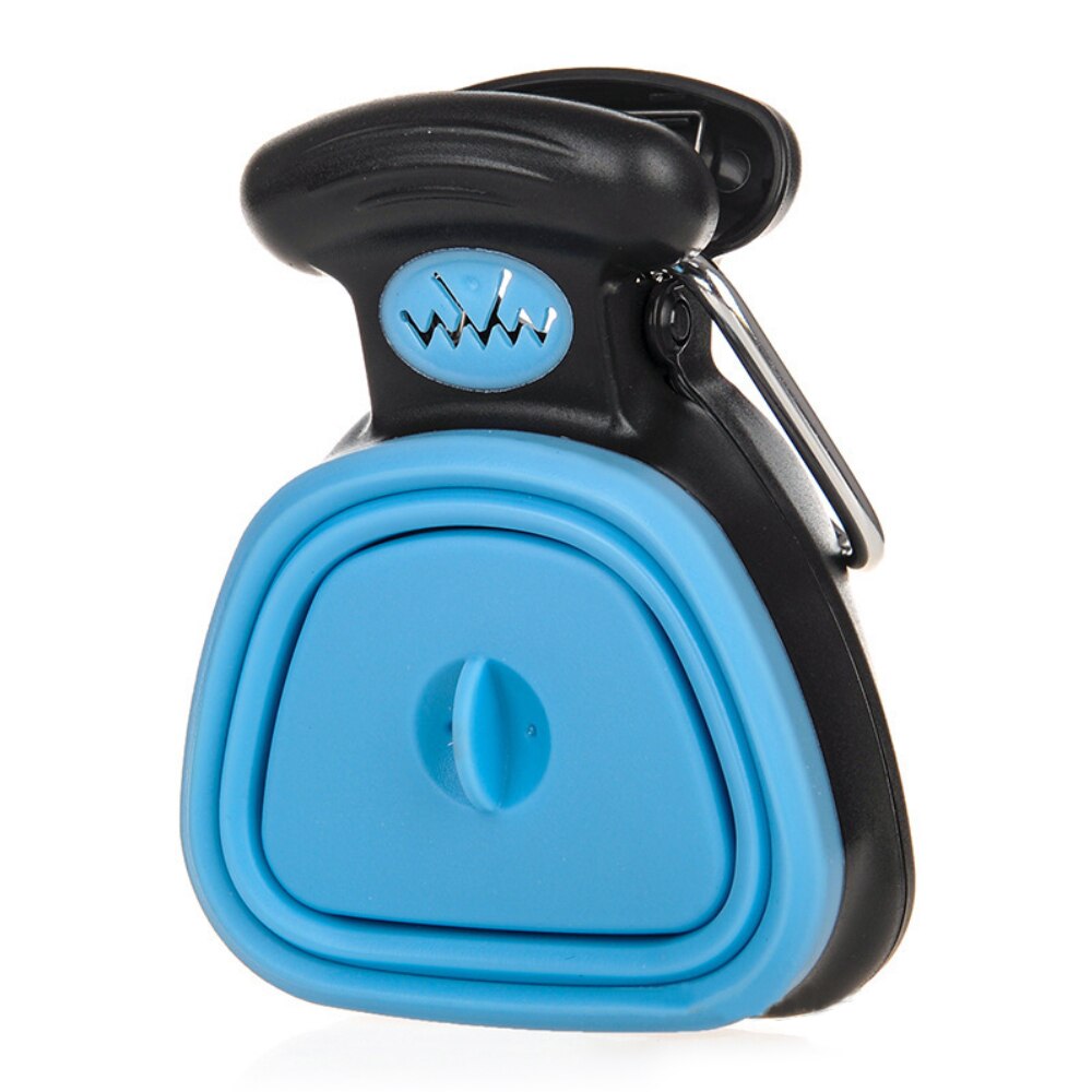 Dog Poop Bag Dispenser Pet Travel Foldable Pooper Scooper Poop Bag Attached Poop Scoop Clean Pick Up Excreta Cleaner - anconmall