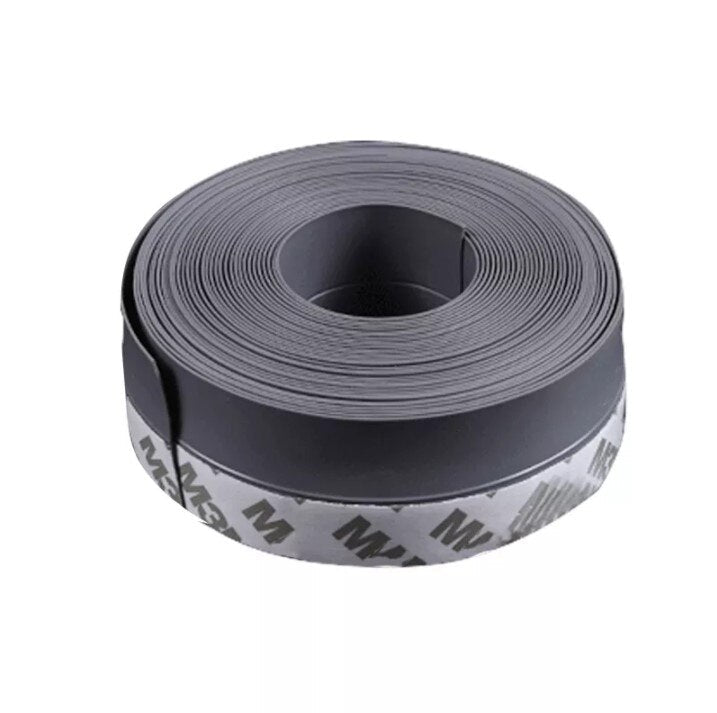 New 1 Pcs 5m Width Window Door Bottom Self Adhesive Silicone Rubber Seal Weathering Strip Door Sealing Bar Window Sealing Tape