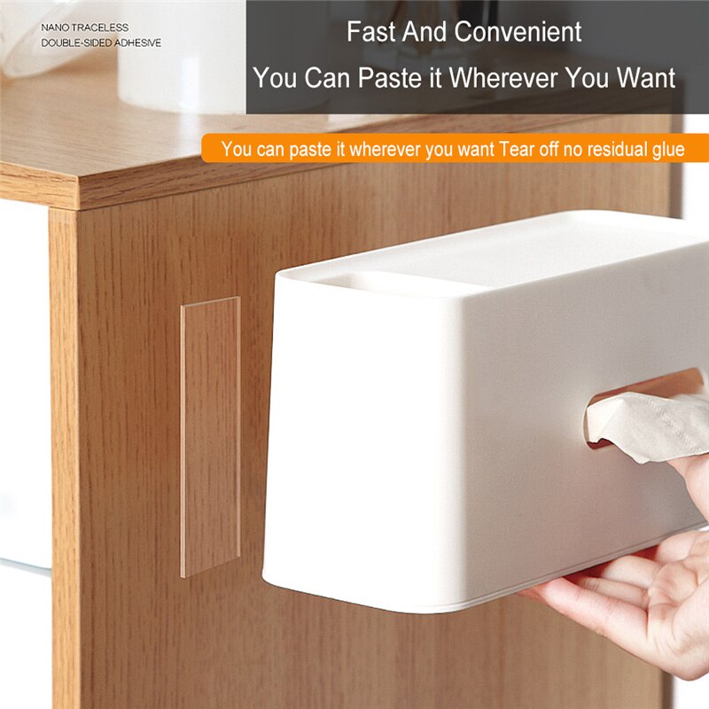 Nano Tracsless Tape Waterproof Home Decoration Wall Sticker Bathroom Kitchen Supplies Reusable Transparent Double Sided Tape