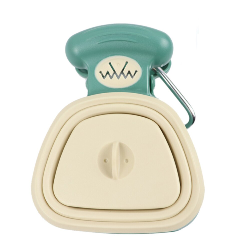 Dog Poop Bag Dispenser Pet Travel Foldable Pooper Scooper Poop Bag Attached Poop Scoop Clean Pick Up Excreta Cleaner - anconmall