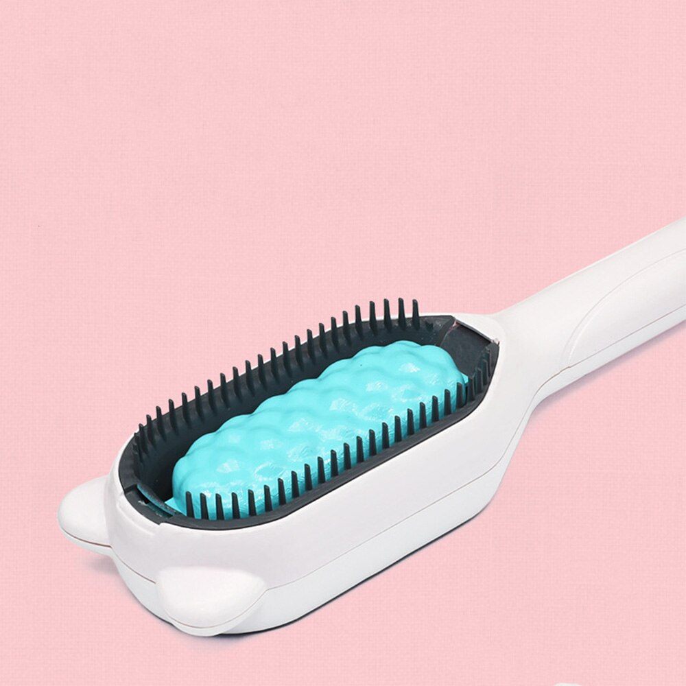 Self Cleaning Slicker Brush for Dog and Cat Removes Undercoat Tangled Hair Massages Particle Pet Comb Improves Circulation - anconmall