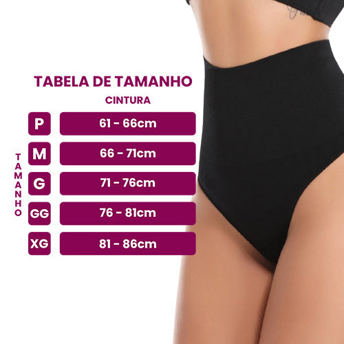 Calcinha Cintura Alta - Panty Control