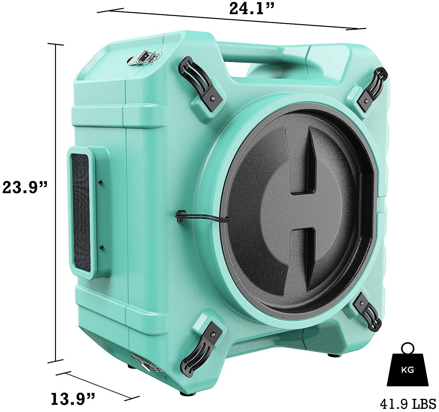 AlorAir PureAiro HEPA Pro 770 Air Scrubber Commercial 3-Stage HEPA Filtration, Negative Air Scrubber | Water Damage Restoration