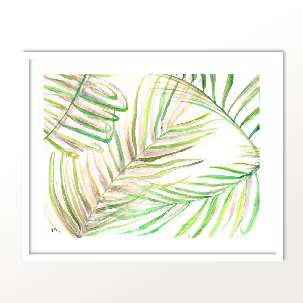 Flowing Fern Morning I