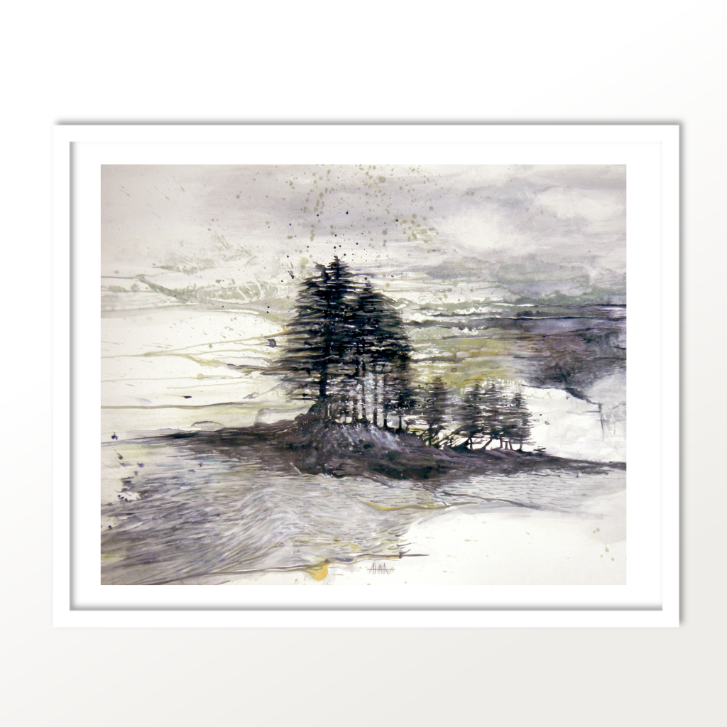 Georgian Pines Sepia