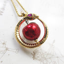 Necklace Snake with Apple,2021 Summer Brand New Fine Jewelry Europe 925 Sterling Silver Bijoux Romantic Gift For Women