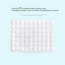 70Pcs Acrylic Double-Sided Adhesive Gripping Anti Slip Gel Pads Sticker Sticky Reusable Multi-Function Nano Tape Home