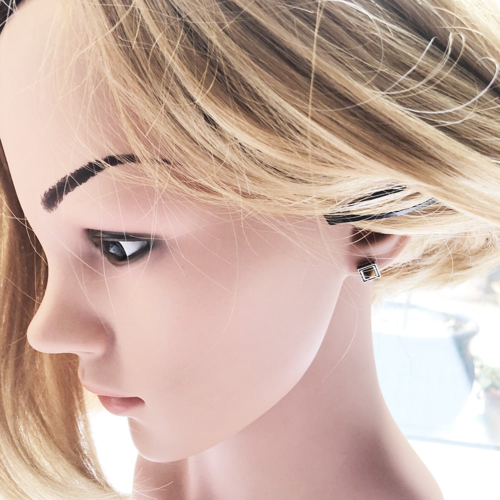 Ear Studs Africa Autumn New Ethnic 925 Sterling Silver Fine Jewerly For Women Gift