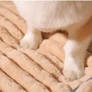 Winter Padded Dog Cushion Warm Fleece Dog Mat Dog Pillow Non Slip Removable for Cleaning Pet Bed for Small Medium Large Dogs Cat - anconmall