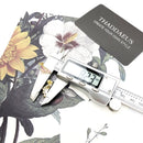 Hummingbird Wing Bright Gold Stud Earring Europe Fine Rainbow Look Jewerly For Women New Bohemia Gift 925 Sterling Silver