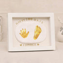 3D DIY Non Toxic Handprint Footprint Soft Clay Baby Imprint Children&#39;s Photo Frame Hand Casts Babies Home Decoration Child Gifts