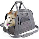 Dog Carrier Bag Portable Dog Backpack With Mesh Window Airline Approved Small Pet Transport Bag Carrier For Dogs - anconmall