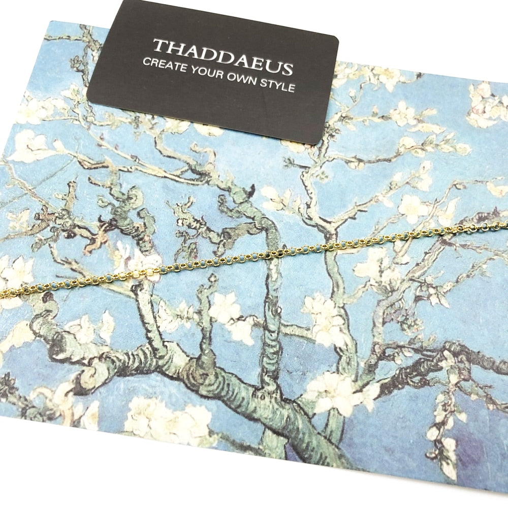 Round Belcher Chain Necklace Brand New Strand Fashion Jewelry Europe Style Gold  Bijoux Gift For Men Women