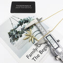 Necklace Leaves Large Spring Brand New Jewelry Europe 925 Sterling Silver Gift For Women