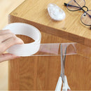 Transparent Nano Tapes Reusable Waterproof Adhesive Tracsless Tape Home Decoration wall sticker Kitchen Bathroom Supplies Tape