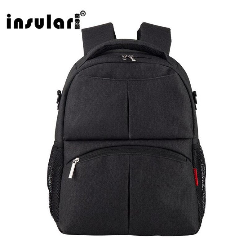 INSULAR Diaper bags Mother Bag Baby Nappy Changing Pad Bags Large Capacity Maternity Mummy Diaper Backpack Stroller bag