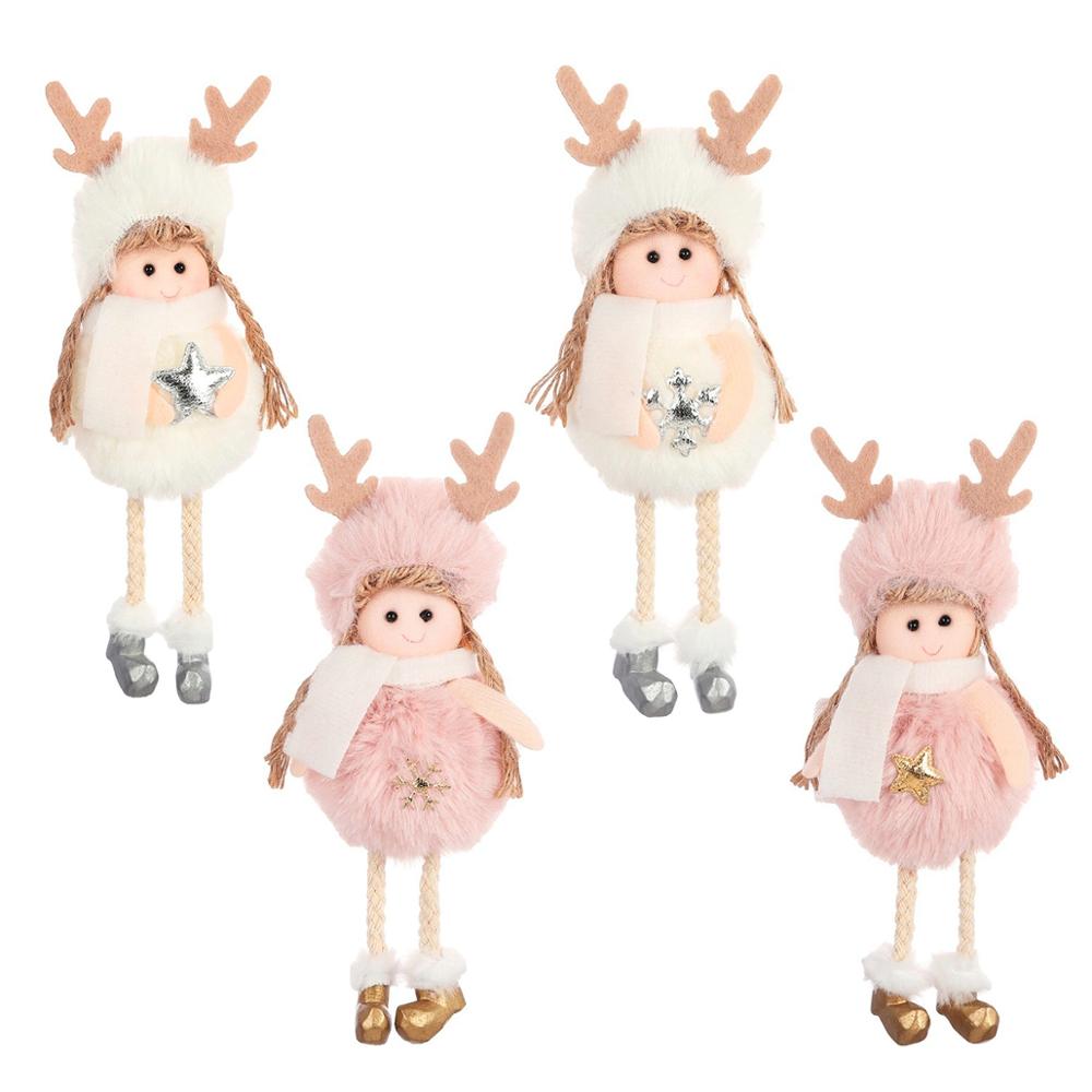 1pc Christmas Doll Christmas Tree Ornaments Merry Christmas Decoration for Home Nartal Navidad 2022 New Year Xmas Gift for Kids