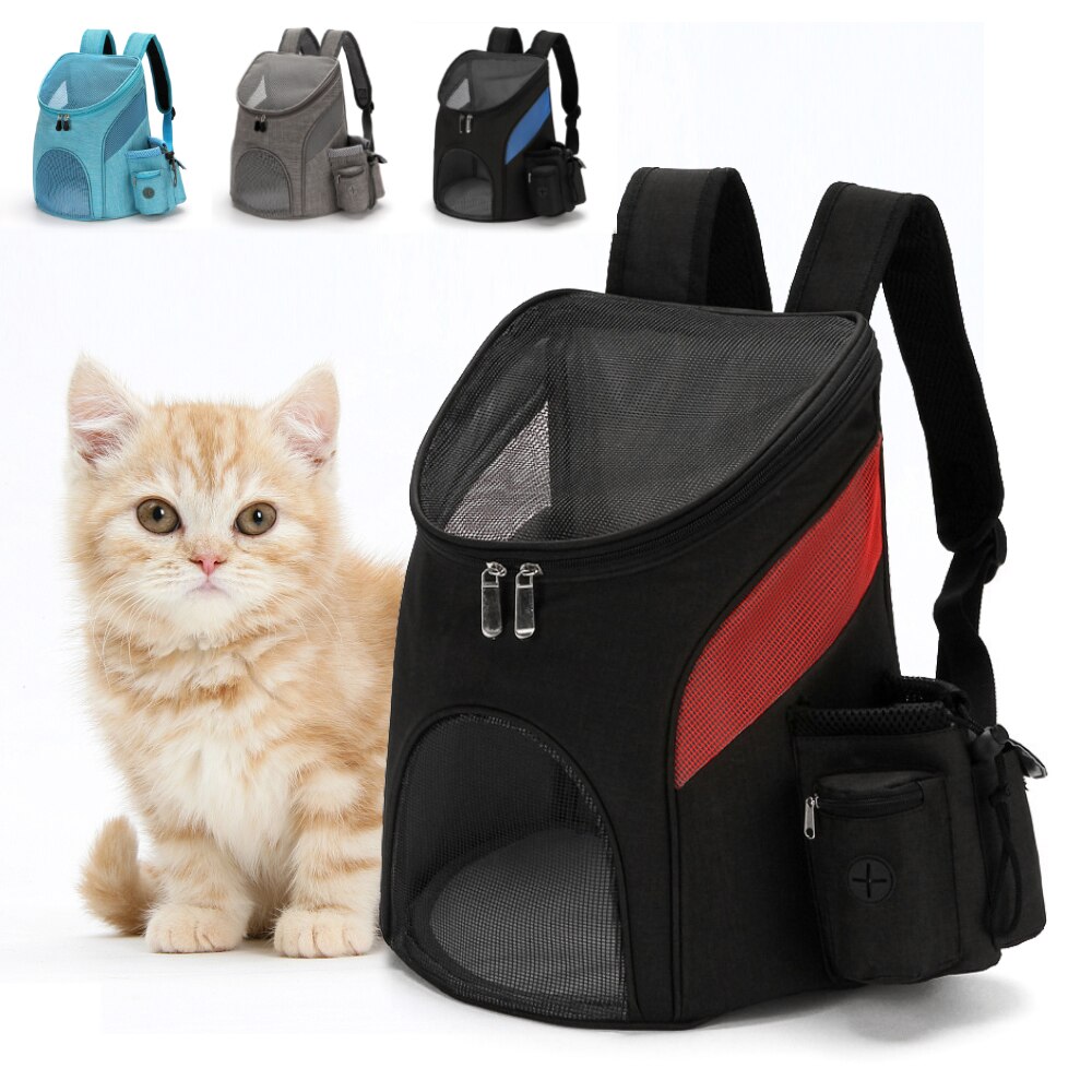 Pet Cat Carrier Multifunction Bag Cats Carry Backpack Travel Carrier Tote Bag Crates Foldable pet backpack - anconmall