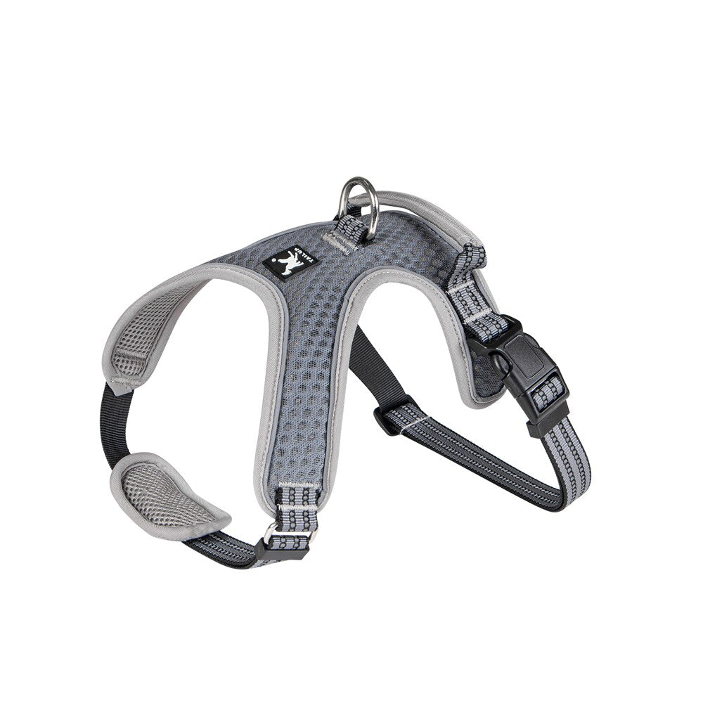 Summer Cooling Pet Harness Mesh Breathable Soft Vest Side Clip Dog Harness Reflective Adjustable Back D-Ring Dog Chest Strap - anconmall