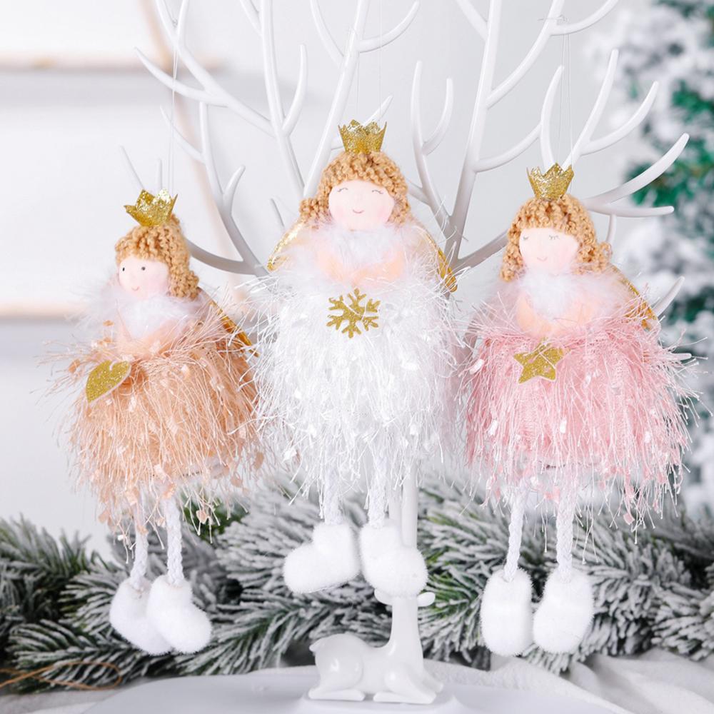 1pc Christmas Doll Christmas Tree Ornaments Merry Christmas Decoration for Home Nartal Navidad 2022 New Year Xmas Gift for Kids