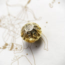 Beads Golden Sun Pave Summer Brand New 925 Sterling Silver Charm Karma Jewelry Accessories