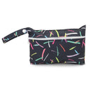 Mommy Diaper Dag Baby Toiletry Bags with Zippered Baby Diapers Waterproof Organizer Reusable Wet Dry Bags Mommy Bag