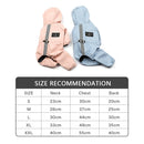 Dog Raincoat Hoodie with Adjustable Drawstring Lightweight Reflective Dog Rain Jacket with 4 Legs Rainwear for Small Pet Dog Cat - anconmall