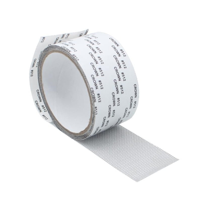 Screen Repair Tape Window Door Waterproof Patch Self-adhesive Super Fix Anti-Insect Door Mosquito Net Mesh Broken Holes Repair