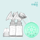 Double Electric Breast Pump USB Electric Breast Pump With Baby Milk Bottle Cold Heat Pad BPA free Powerful Breast Pumps