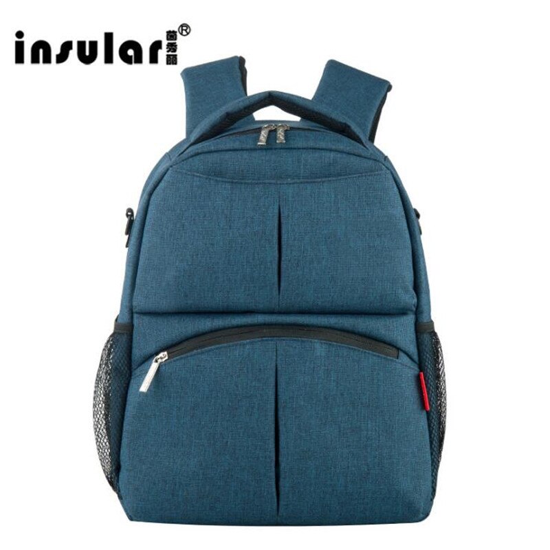 INSULAR Diaper bags Mother Bag Baby Nappy Changing Pad Bags Large Capacity Maternity Mummy Diaper Backpack Stroller bag