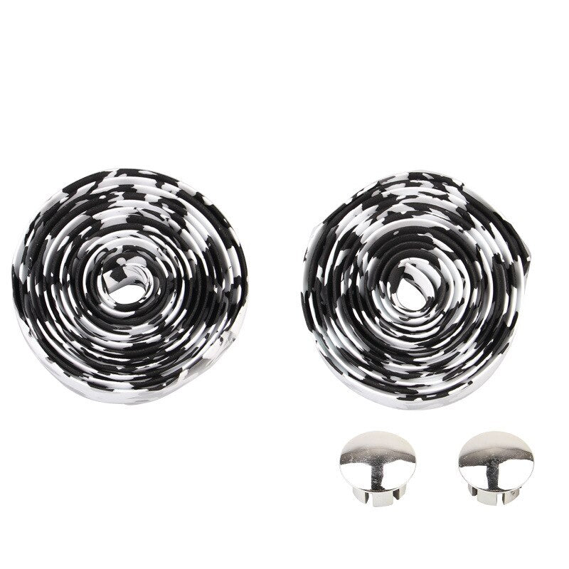 MTB Road Bike Bicycle Handlebar Tape High-Density Camouflage Cycling Handle Belt Bicycle Handlebar Straps Bike Accessories