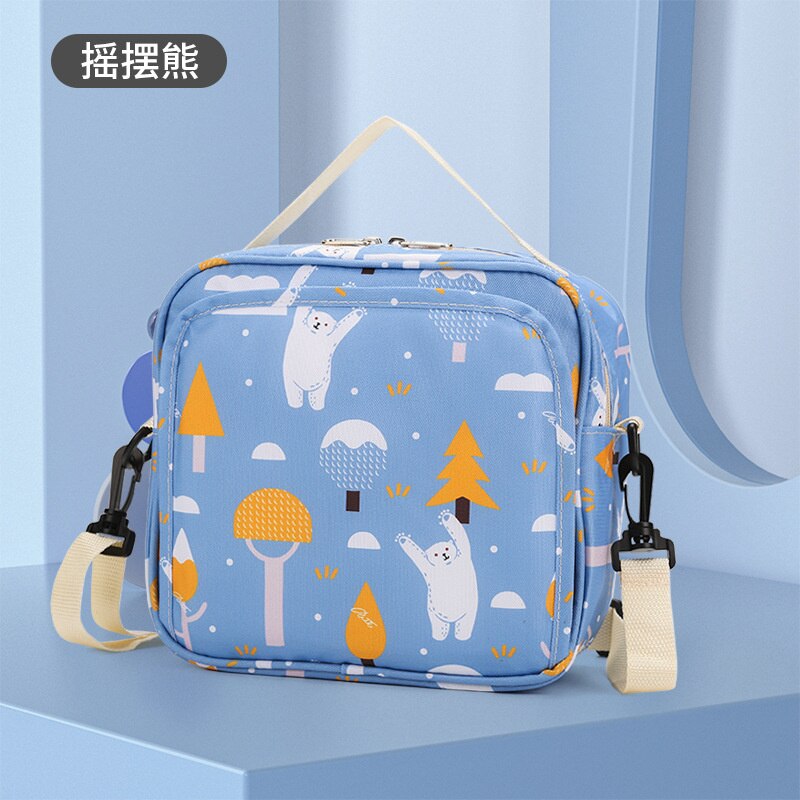 Infant Nappy Storage Bin Baby Diaper Organizer Reusable Wipes Bag Caddy Basket Wet/Dry Bag Mummy Storage Bag Travel Nappy Bag