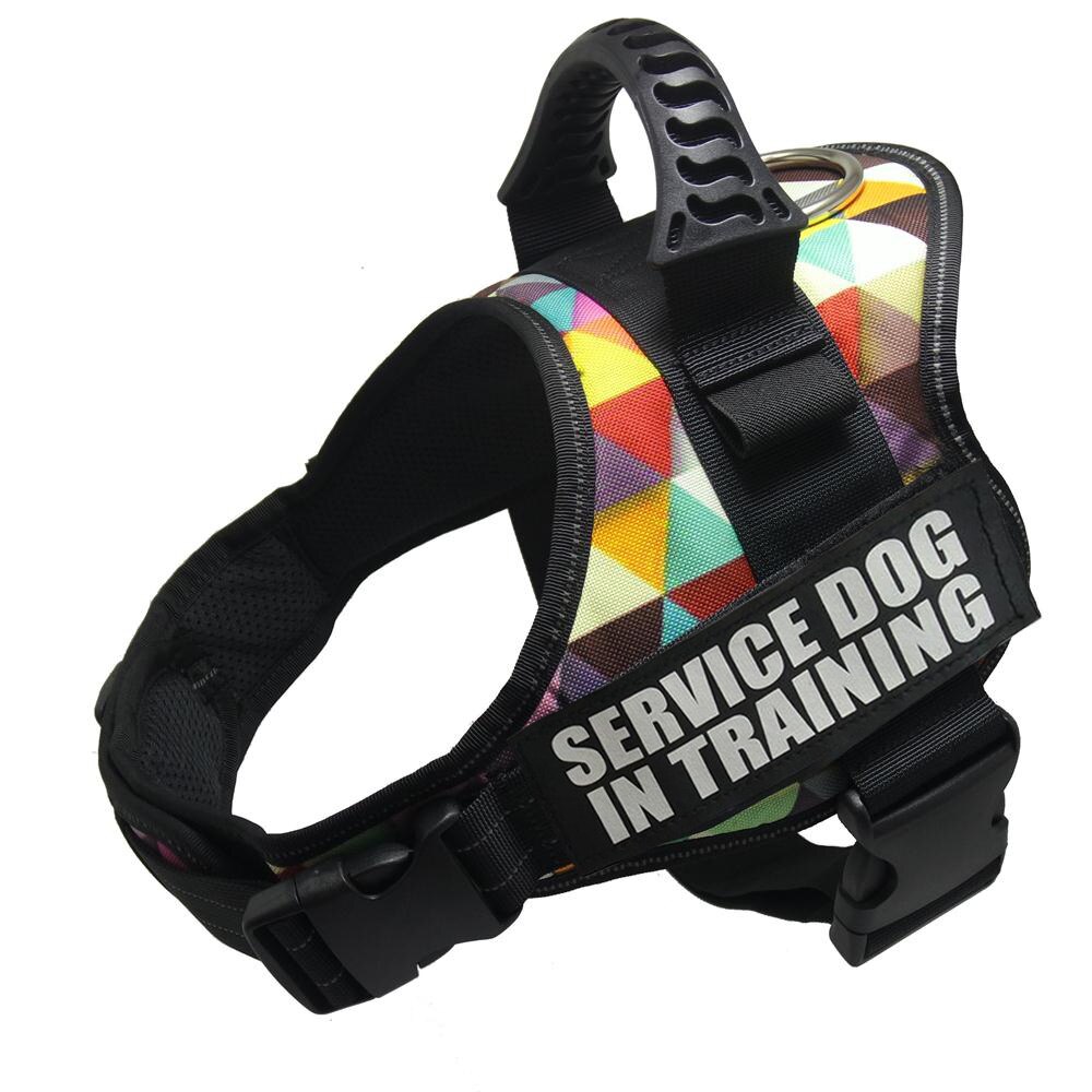K9 Harness For Dogs Reflective Adjustable Pet Dog Harnesses Vest Dog Collar For Husky Shepherd Small Medium Large Dogs Supplies - anconmall