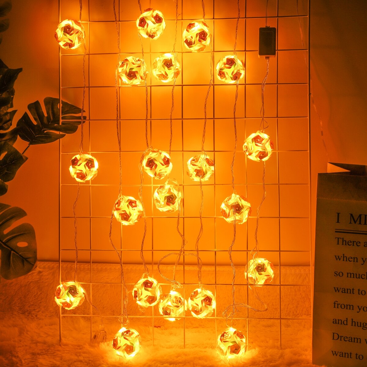 Symphony Laser Light Garland String Lights Christmas Fairy Lights Strings for Outdoor Navidad Wedding Xmas Party Home Decoration - anconmall