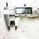 Beads Black Lotus 925 Sterling Silver Karma Charms European Jewelry Accessories