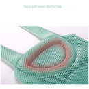 Adjustable Newborn Infant Bath Tub Pillow Seat Mat Cross Shaped Non-slip Baby Bath Net Mat Kids Bathtub Shower Cradle Bed Seat