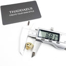 Golden Tiger Bead Europe Summer Brand New Luxury Accessories 925 Sterling Silver Charm For Jewelry Making Women Men