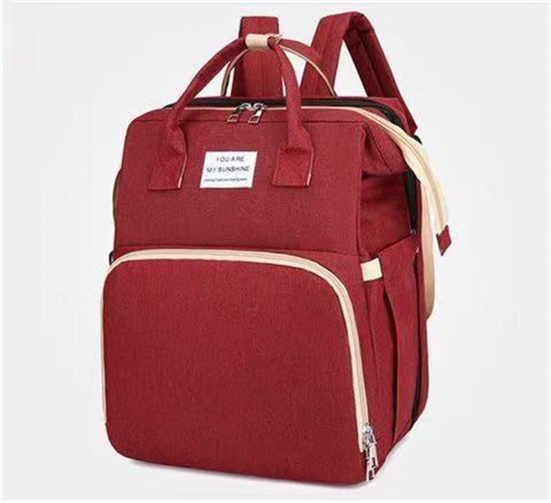 Large Capacity Maternity Bag Diaper Bag Waterproof Baby Bed Bags Baby Care Handbag Diaper Changing Bag Baby Backpack