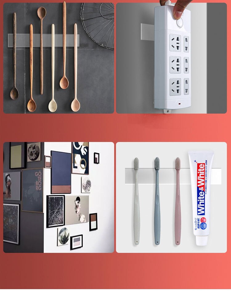 Nano Tapes Transparent Reusable Waterproof Adhesive Tapes Kitchen Bathroom Supplies Tape Home Decoration Double Sided Tape