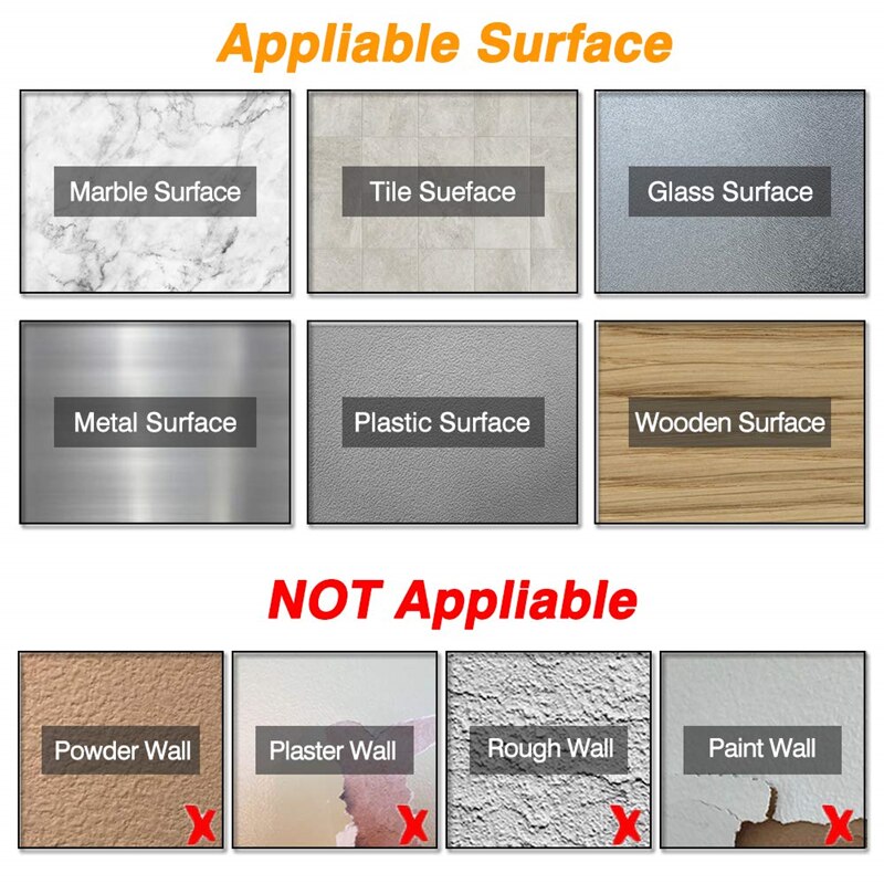 Home Decoration Tapes Monster Tape Waterproof Wall Stickers Reusable Heat Resistant Bathroom Transparent Double Sided Nano Tape