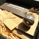 Pendant Gray Globe,Brand New Fashion Jewelry Europe 925 Sterling Silver Bijoux Necklace Accessories Gift For  Men Woman