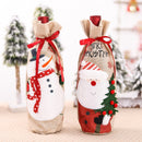 Christmas Wine Bottle Cover Christmas Decorations For Home Santa Claus Christmas Ornament Table Decor 2022 Navidad Xmas Gift