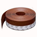 3 Color 1M Length Window Door Bottom Self Adhesive Silicone Rubber Seal Weathering Strip Door Sealing Bar Window Sealing Tape