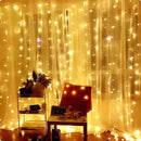 Christmas Lights Curtain Garland Merry Christmas Decorations For Home Christmas Ornaments Xmas Gifts Navidad 2022 New Year Decor