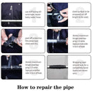 5x152cm Universal Super Strong Fiber Waterproof Silicone Tape Self-adhesive Stop Leaks Seal Repair Tape Self Fusing Wire Tapes