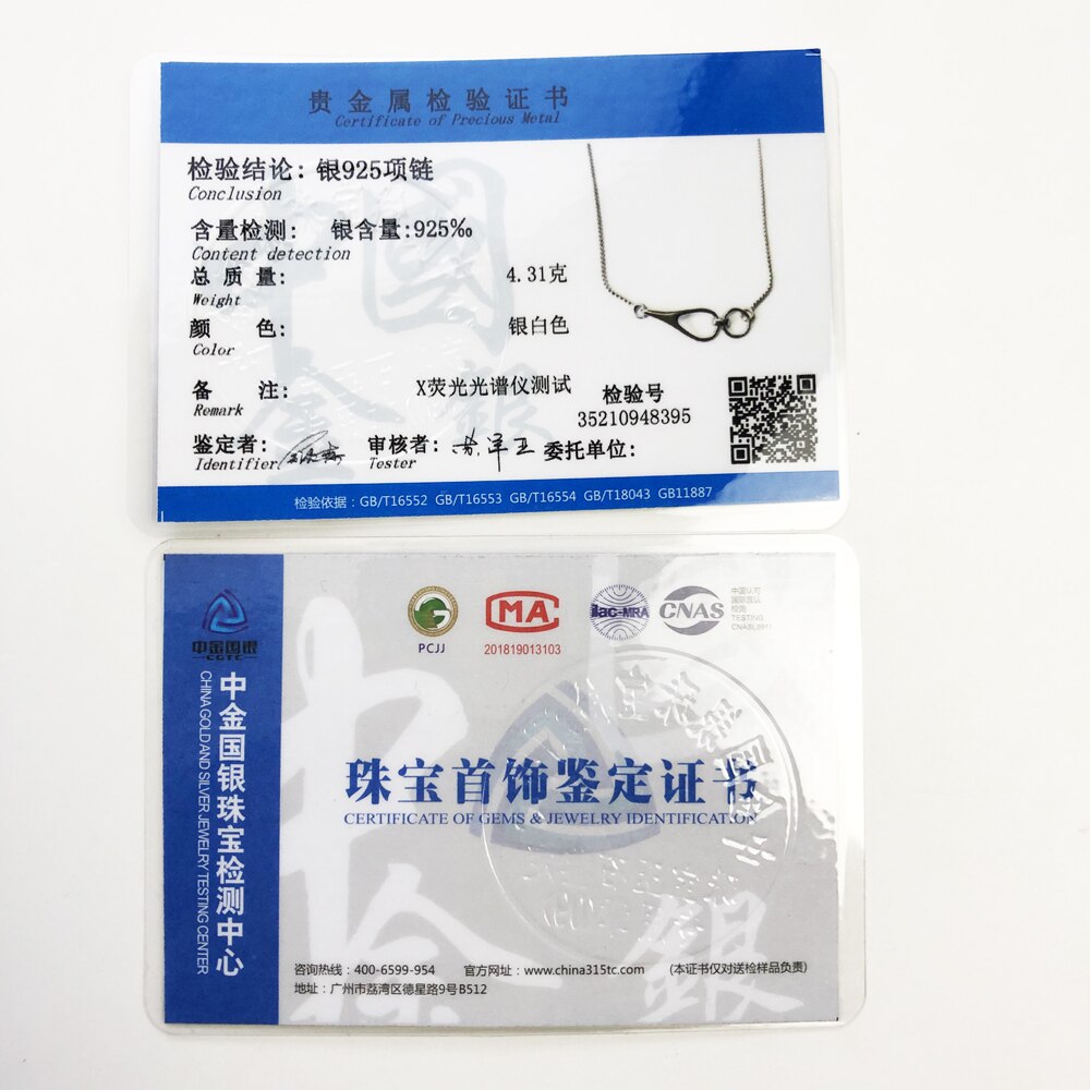 Necklace Heritage Winter Brand New Classic Fine Jewelry Europe 925 Sterling Silver Gift For Women