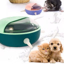 180ml Newborn Puppy Nursing Milk Feeder with 4 Simulated Silicone Nipples for Puppies and Kittens Pet Cat Dog Baby Feeding Bowl - anconmall
