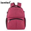 INSULAR Diaper bags Mother Bag Baby Nappy Changing Pad Bags Large Capacity Maternity Mummy Diaper Backpack Stroller bag