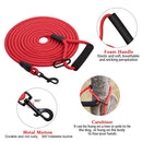 Long Outdoor Dog Leash 2m/3m/5m/10m Round Nylon Cat Rope with Cotton Handle Training Walking Leash for Small Medium Large Dogs - anconmall
