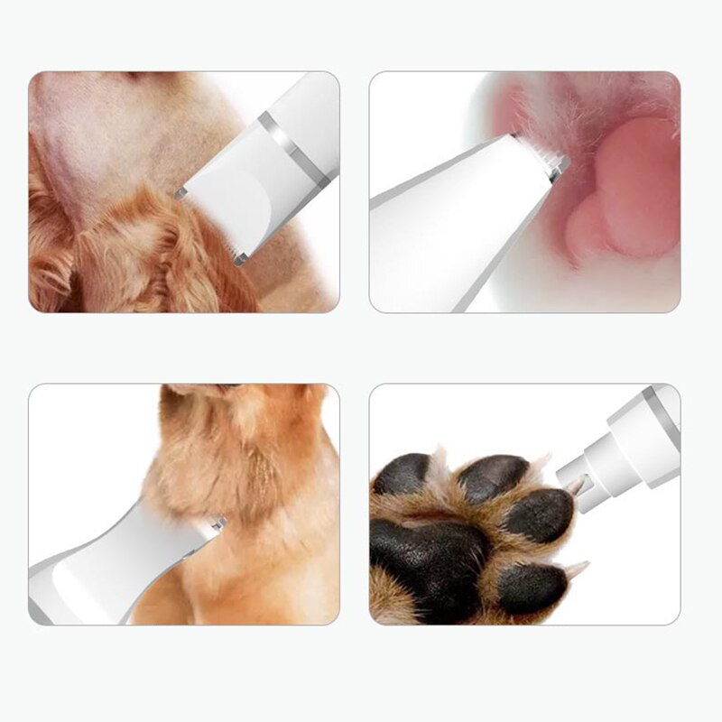 4 In 1 Dog Clipper Pet Cat Grooming and Care Hair Cutting Machine Haircut Trimmer For Dogs - anconmall